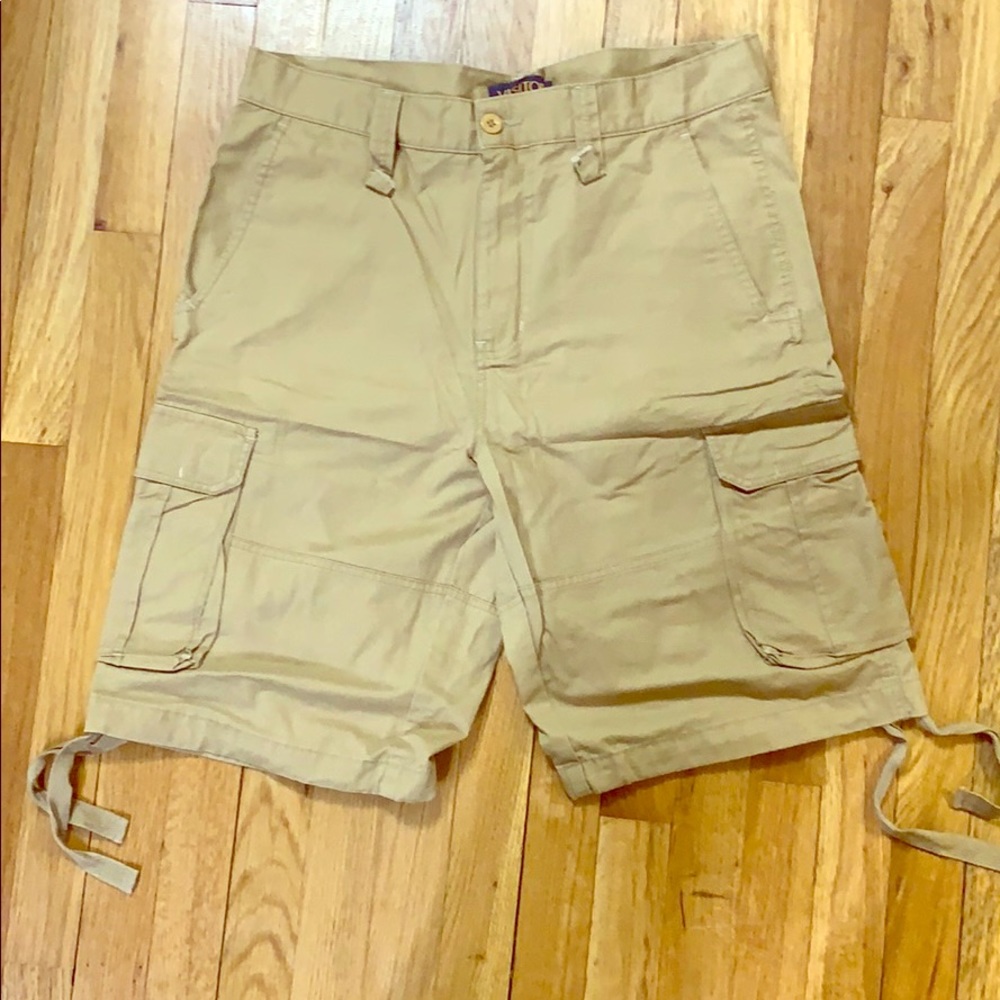 Brown Cargo Shorts (Adjustable on the knees)